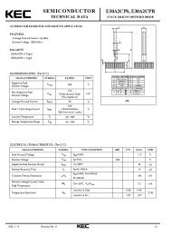 Datasheet E30A2CDR manufacturer KEC
